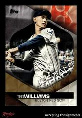 Ted Williams [Gold] #II-1 Baseball Cards 2018 Topps Instant Impact Prices