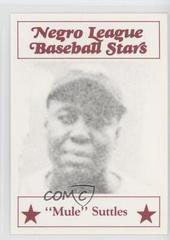 Mule Suttles Baseball Cards 1986 Fritsch Negro League Baseball Stars Prices