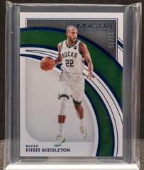 Khris Middleton [Blue] #5 Basketball Cards 2021 Panini Immaculate Collection Prices