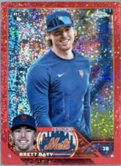 Brett Baty [SP Variation Red Speckle] #USC10 Baseball Cards 2023 Topps Chrome Update Prices