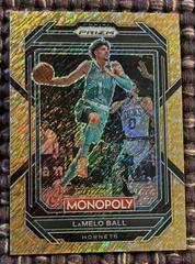 LaMelo Ball [Gold Shimmer] Basketball Cards 2022 Panini Prizm Prices