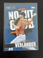 Justin Verlander [Blue] #NHC-4 Baseball Cards 2022 Topps No Hit Club Prices