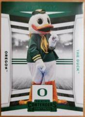 The Duck [Green] #2 Basketball Cards 2020 Panini Contenders Draft Picks Mascots Prices