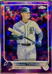 Spencer Torkelson [Purple] #151 Baseball Cards 2022 Topps Chrome Sapphire Prices