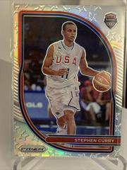 Stephen Curry [Silver] #10 Basketball Cards 2020 Panini Prizm USA Basketball Prices