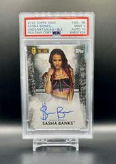 Sasha Banks [Black] #NA-SB Wrestling Cards 2015 Topps WWE Undisputed NXT In Line Autographs Prices
