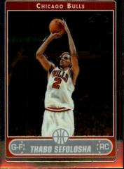Thabo Sefolosha Basketball Cards 2006 Topps Chrome Prices