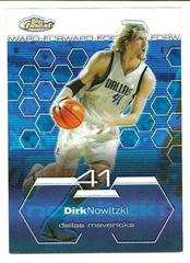 Dirk Nowitzki [Refractor] Basketball Cards 2002 Finest Prices