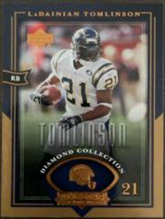 LaDainian Tomlinson #80 Football Cards 2004 Upper Deck Diamond Collection All Star Lineup Prices