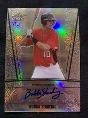 Bubba Starling [Prismatic Autograph] Baseball Cards 2011 Leaf Metal Draft Prices