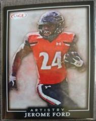 Jerome Ford #62 Football Cards 2022 Sage Artistry Prices