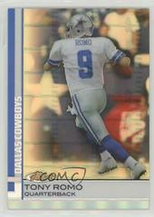 Tony Romo [Gold Refractor] #41 Football Cards 2009 Topps Finest Prices