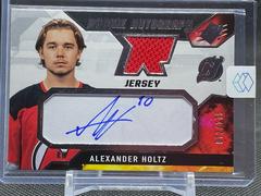 Alexander Holtz Hockey Cards 2021 SPx Rookie Auto Jersey Prices