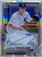 Spencer Torkelson Baseball Cards 2021 Bowman 1st Edition Chrome Autographs Prices