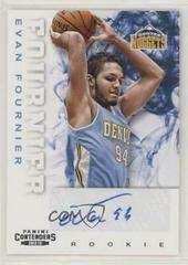 Evan Fournier Autograph #219 Basketball Cards 2012 Panini Contenders Prices