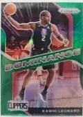 Kawhi Leonard [Green] #12 Basketball Cards 2020 Panini Prizm Dominance Prices