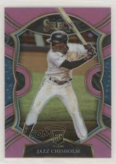 Jazz Chisholm [Pink] #71 Baseball Cards 2021 Panini Select Prices