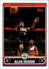 Allen Iverson #200 Basketball Cards 2006 Topps Prices