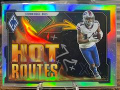 Stefon Diggs Football Cards 2021 Panini Phoenix Hot Routes Prices