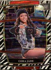 Cora Jade [Zebra Prizm] #65 Wrestling Cards 2022 Panini Select WWE Prices