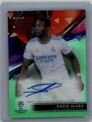 David Alaba [Green] Soccer Cards 2021 Topps Finest UEFA Champions League Autographs Prices