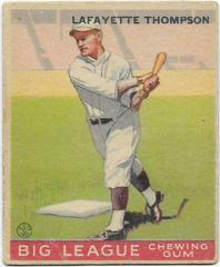 Lafayette Thompson #13 Baseball Cards 1933 Goudey Prices
