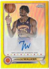 Jarace Walker [Yellow] #CA-JW Basketball Cards 2022 Topps Chrome McDonald's All-American Autographs Prices