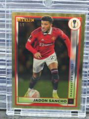 Jadon Sancho [SuperFractor] #101 Soccer Cards 2022 Topps Merlin Chrome UEFA Club Competitions Prices