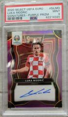 Luka Modric [Purple Prizm] Soccer Cards 2020 Panini Select UEFA Euro Signatures Prices