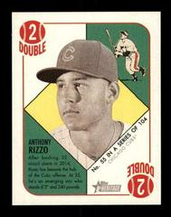 Anthony Rizzo [Mini Red Back] #55 Baseball Cards 2015 Topps Heritage '51 Collection Prices
