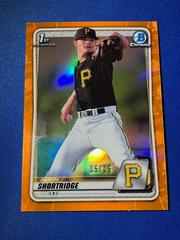 Aaron Shortridge [Orange Refractor] #BCP-9 Baseball Cards 2020 Bowman Chrome Prospects Prices