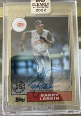 Barry Larkin #87BA-BL Baseball Cards 2022 Topps 1987 Autographs Prices