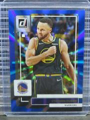 Stephen Curry [Blue Laser] #116 Basketball Cards 2022 Panini Donruss Prices
