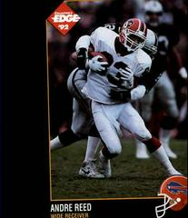 Andre Reed Football Cards 1992 Collector's Edge Prices