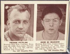 Frank Pytlak, Dom DI Maggio Baseball Cards 1941 Double Play Prices