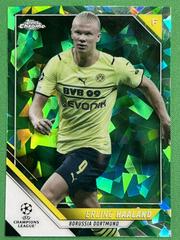 Erling Haaland [Green] Soccer Cards 2021 Topps Chrome Sapphire UEFA Champions League Prices