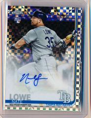 Nate Lowe [Xfractor] Baseball Cards 2019 Topps Chrome Autographs Prices