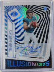 Trevor Lawrence [Autograph Black] Football Cards 2021 Panini Illusions Illusionists Prices