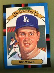 Bob Welch #24 Baseball Cards 1987 Donruss Diamond Kings Prices