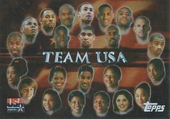 Group Shot [Gold] Basketball Cards 2000 Topps Team USA Basketball Prices
