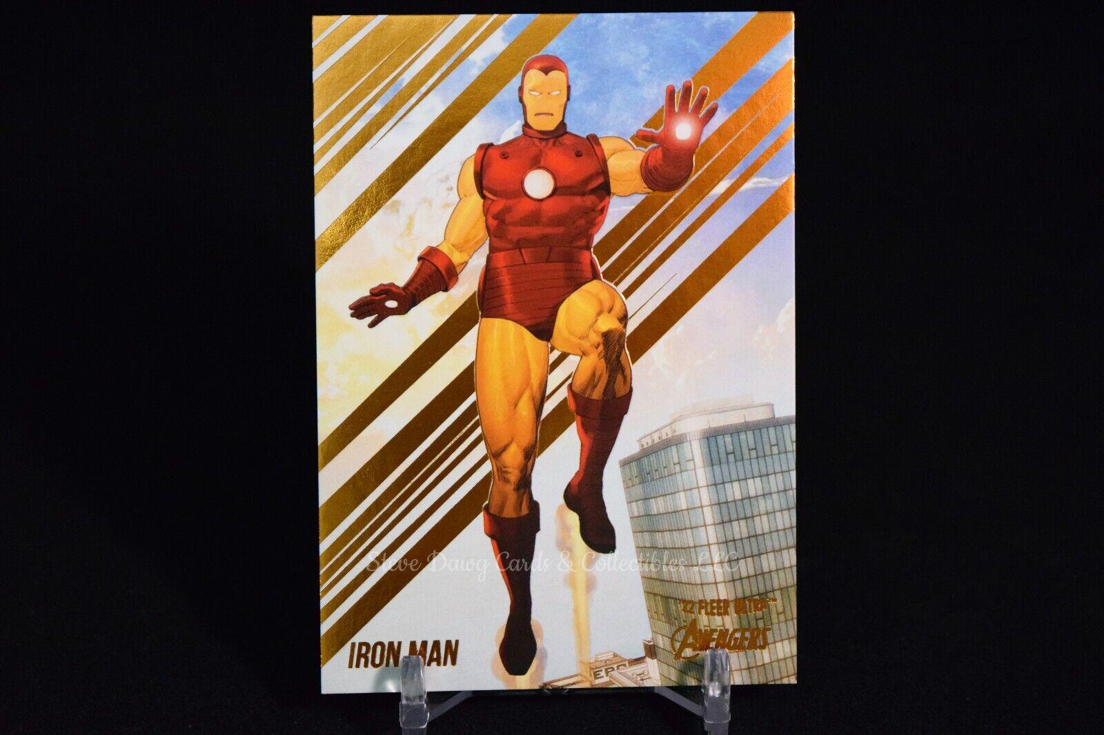 Iron Man [Orange Foil] #35 Marvel 2022 Ultra Avengers