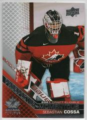 Sebastian Cossa #PM-1 Hockey Cards 2022 Upper Deck Team Canada Juniors Prospectus Momentous Prices