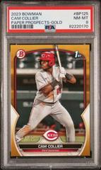 Cam Collier [Gold] #BP-125 Baseball Cards 2023 Bowman Paper Prospects Prices