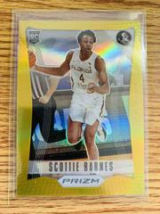 Scottie Barnes [Gold Shimmer] Basketball Cards 2021 Panini Prizm Prices