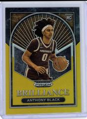 Anthony Black [Gold] #10 Basketball Cards 2023 Panini Prizm Draft Picks Brilliance Prices