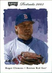 Roger Clemens #141 Baseball Cards 2003 Playoff Portraits Prices