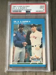 DR. K. & Super K [D. Gooden, R. Clemens] Baseball Cards 1987 Fleer Glossy Prices