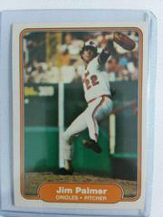 Jim Palmer #175 Baseball Cards 1982 Fleer Prices