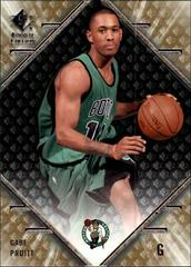 Gabe Pruitt Basketball Cards 2007 SP Rookie Edition Prices