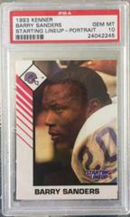 Barry Sanders [Portrait] Football Cards 1993 Kenner Starting Lineup Prices